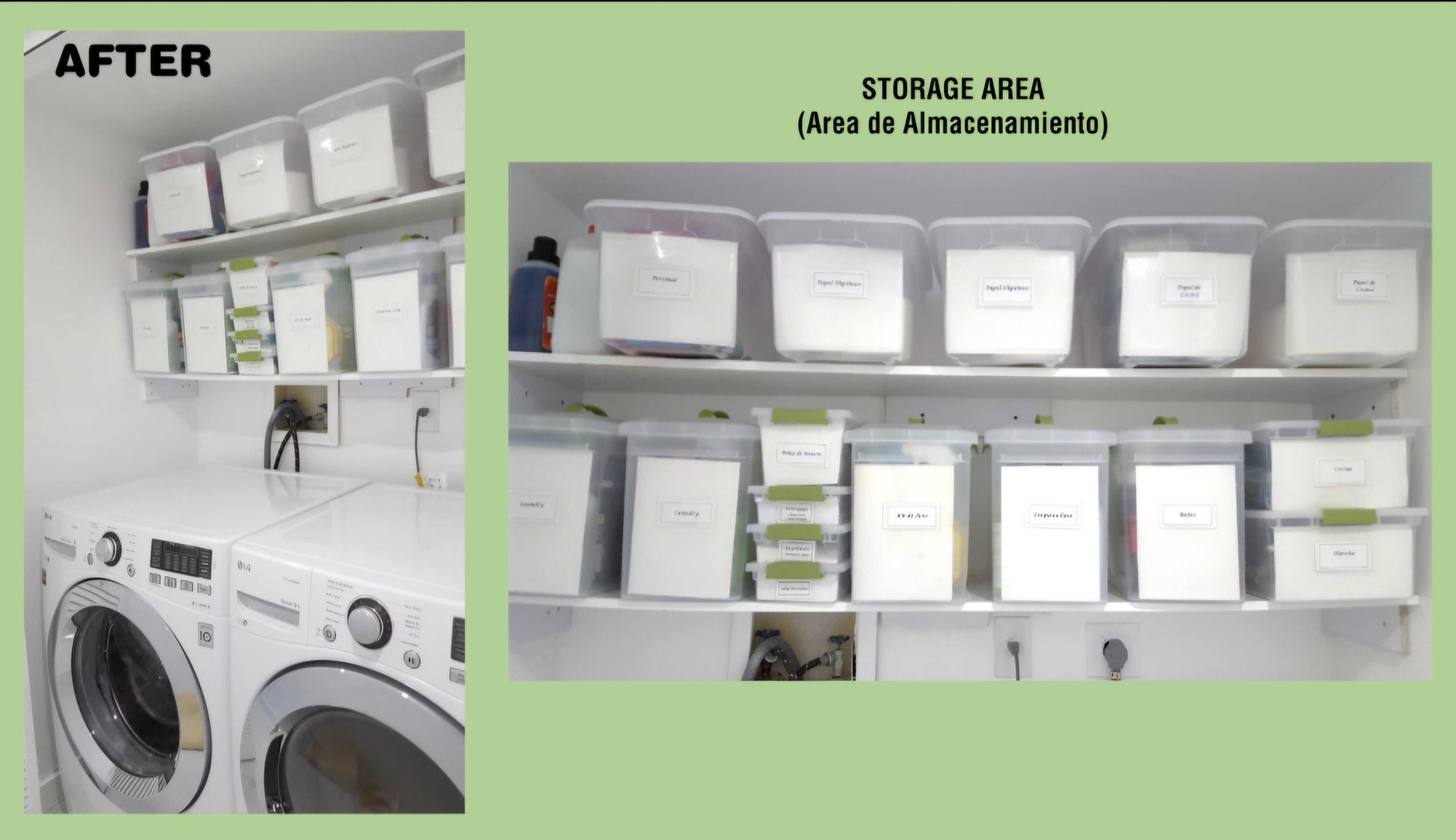 Closet organizado