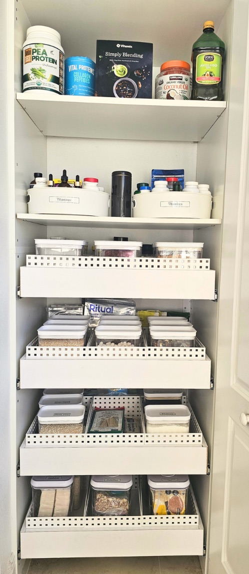Organized pantry